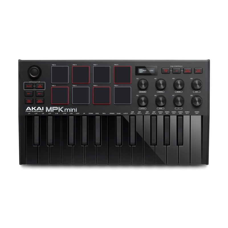 Akai MPK MINI MKIII 25-Key Keyboard Controller (Black)