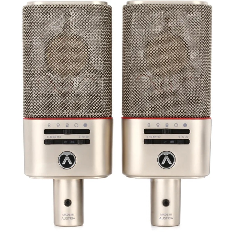Austrian Audio OC818-DUALSETPLUS Large Diaphragm Microphone (Set of 2)