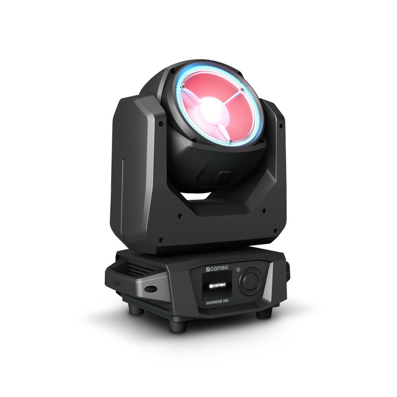 Cameo Lights MOVO BEAM 200 Continuous Rotation 60W RGBW LED Beam Moving Head