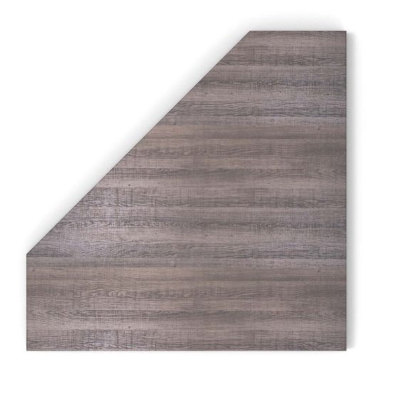 Glorious MODULAR-SIDE-ADAPT Modular Side Rack Adapter For Workstation to a Workbench (Walnut)
