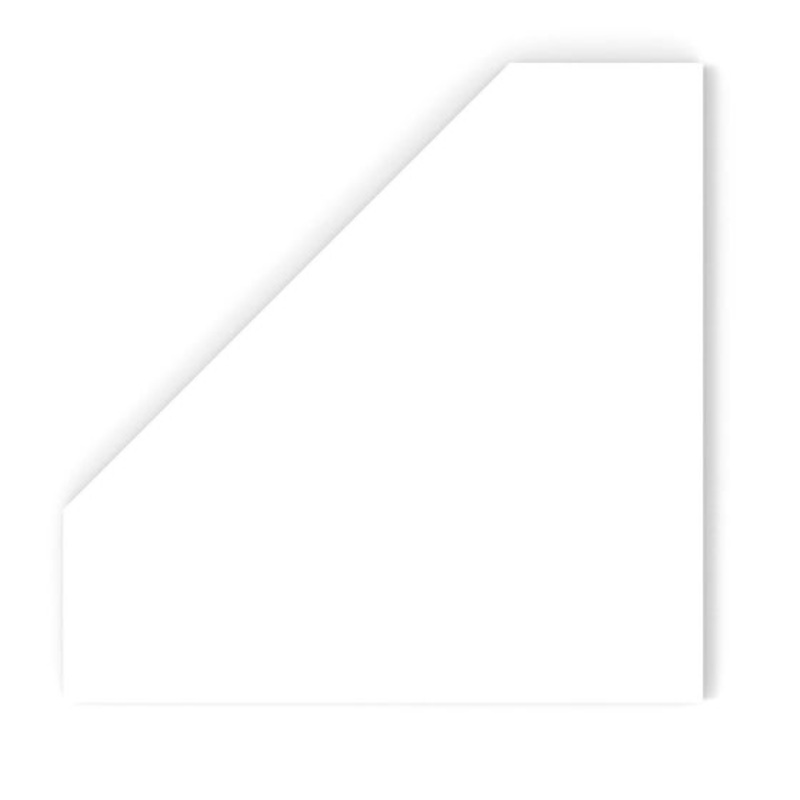 Glorious MODULAR-SIDE-ADAPT Modular Side Rack Adapter For Workstation to a Workbench (White)