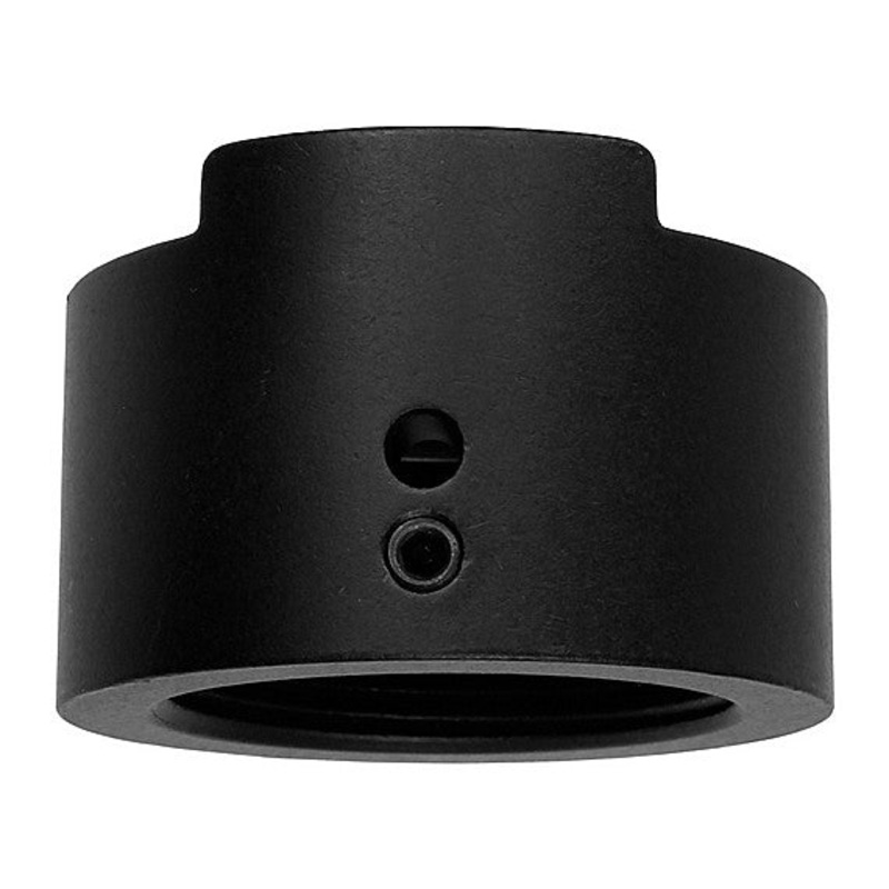 The Light Source MP1.5B.5B Mega Coupler Pipe Adapter for 1.5″ Pipe (Black)