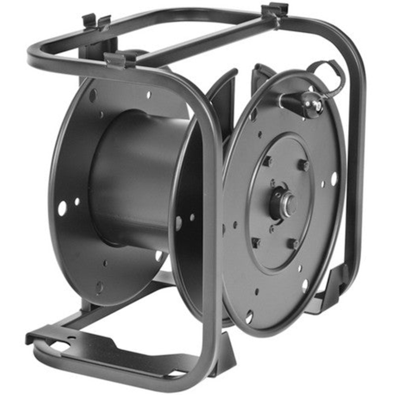 Theatrixx 13-05 Hannay Reels AVD-1 Portable Cable Storage Reel (Black)