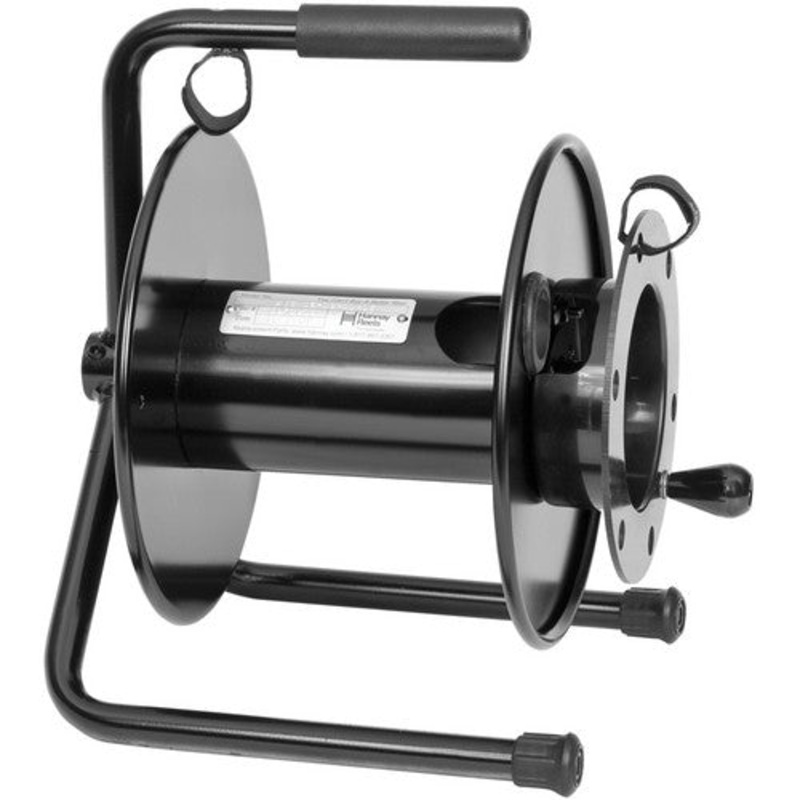 Theatrixx 13-17 Hannay Reels AVC-16-10-11DE Portable Cable Storage with Drum Extension (Black)