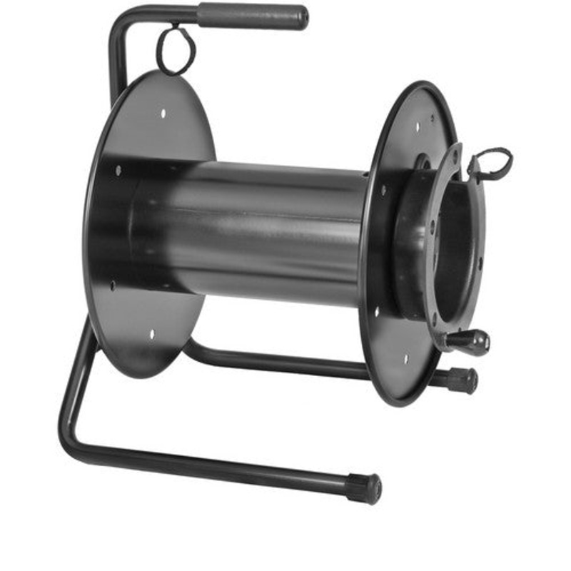 Theatrixx 13-21 Hannay Reels AVC20-14-16-DE Portable Cable Storage with Drum Extension (Black)