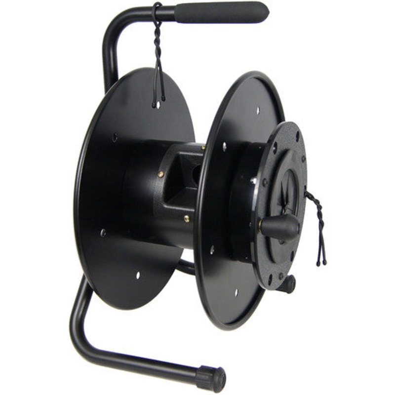 Theatrixx 13-30 Hannay Reels AVF-14 Portable Cable Storage (Black)