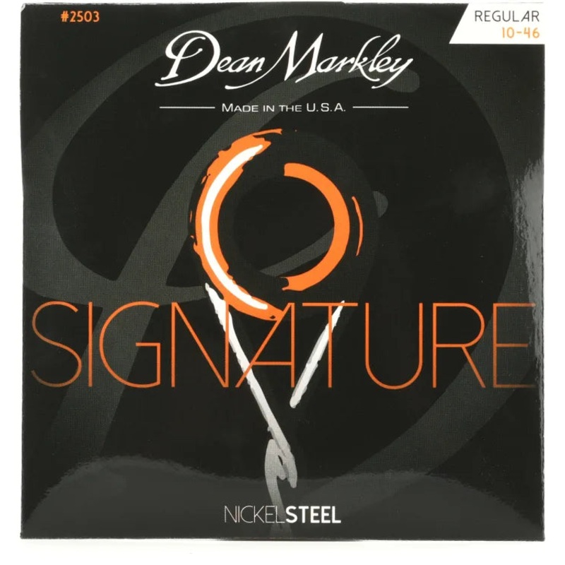 Dean Markley 2503 Signature Series NickelSteel Electric Guitar String .010-.046 Regular
