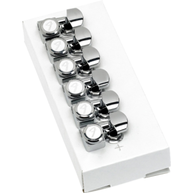 Fender LOCKING STRAT/TELE Tuning Machine Polished Chrome