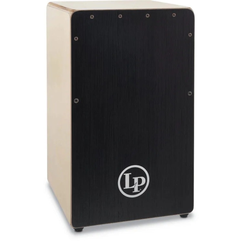 Latin Percussion LP1491BS Woodshop Cajon (Birch Black Stripe)