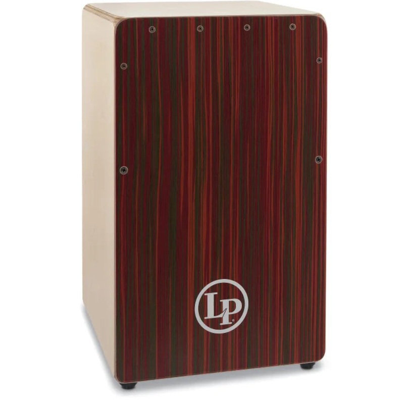 Latin Percussion LP1491RB Woodshop Cajon (Birch Red Blur)