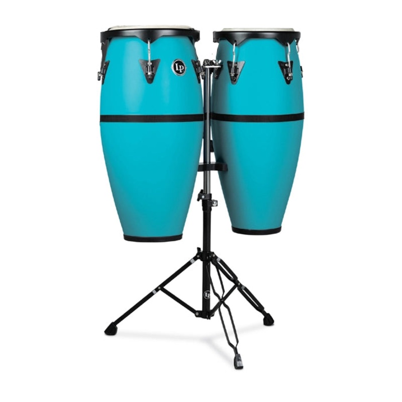 Latin Percussion LP646D-SF Conga Set (Sea Foam)