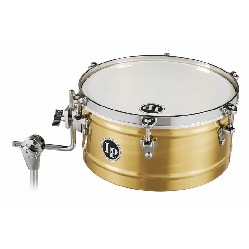 Latin Percussion LP6513-B Single Brass Timbales 13″
