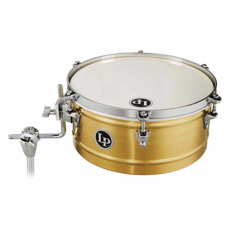 Latin Percussion LP6514-B Single Brass Timbales 14″