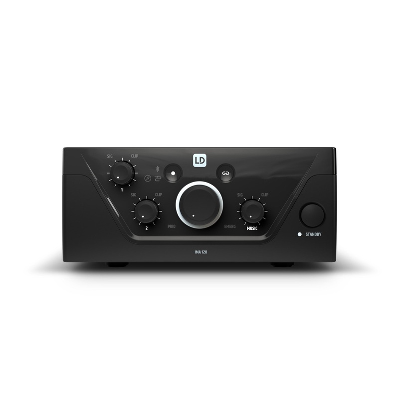 LD Systems IMA 120 Installation Mixing Amplifier 120W @ 4 Ohms / 100 V / 70 V