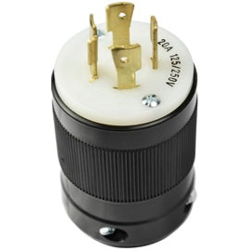 Marinco 2014P Male 125-250V/20A Twist-Lock 4-Wire Inline Connector