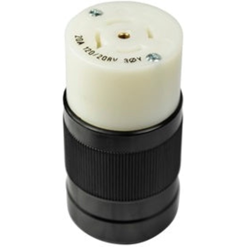 Marinco 2021C Female 120-208/20A Twist-Lock with 4-Pin/5 Wire