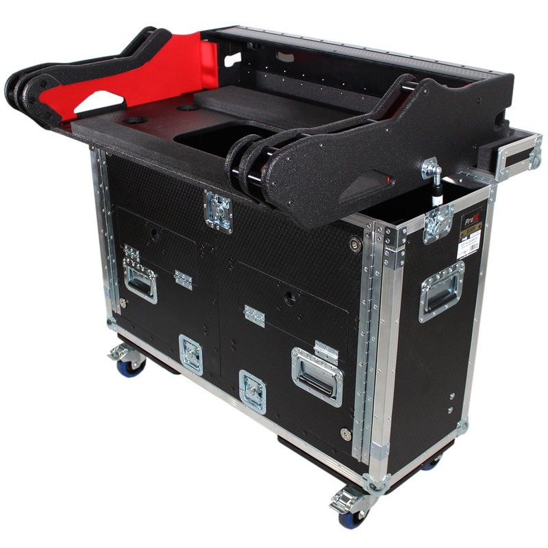 ProX XZF-AH QU32 Allen and Heath QU-32 Flip-Ready Hydraulic Console Case