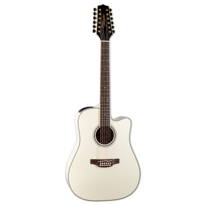 Takamine GD37CE12-PW G Series 12-Strings Acoustic Guitar (Pearl White)