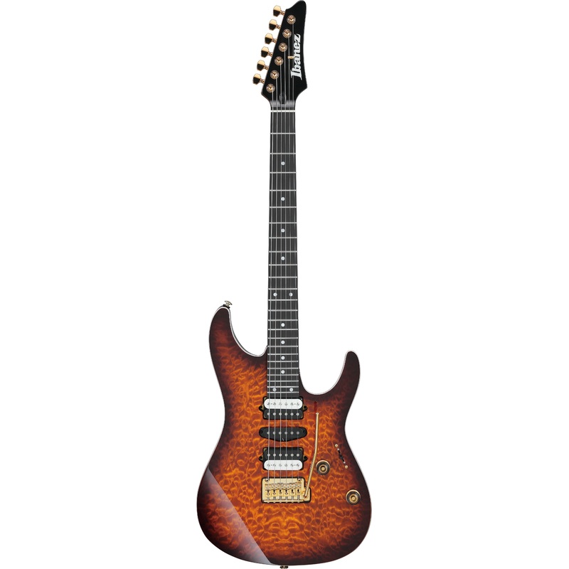 Ibanez AZ47P1QMDEB AZ Premium Electric Guitar (Dragon Eye Burst)