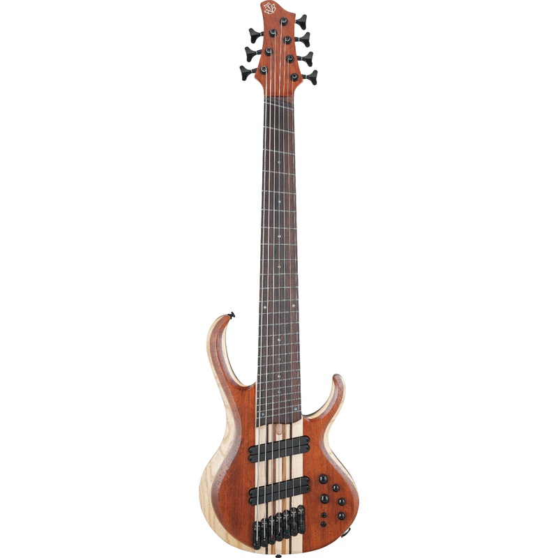 Ibanez BTB7MSNML BTB Bass Workshop 7 Strings Electric Bass Multiscale (Natural Mocha Low Gloss)