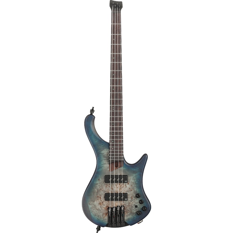 Ibanez EHB1500CTF EHB Ergonomic Headless Bass (Cosmic Blue Starburst Flat)