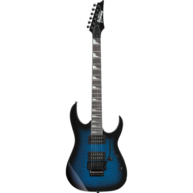 Ibanez GRG320FATBS Gio RG Series Electric Guitar (Transparent Blue Sunburst)
