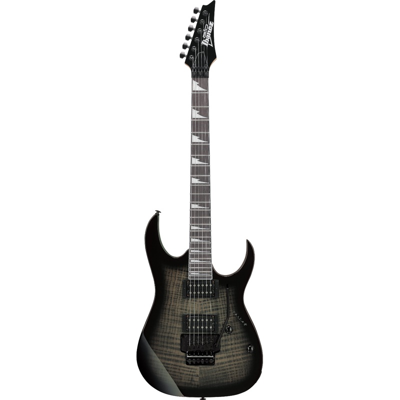 Ibanez GRG320FATKS Gio RG Series Electric Guitar (Transparent Black Sunburst)