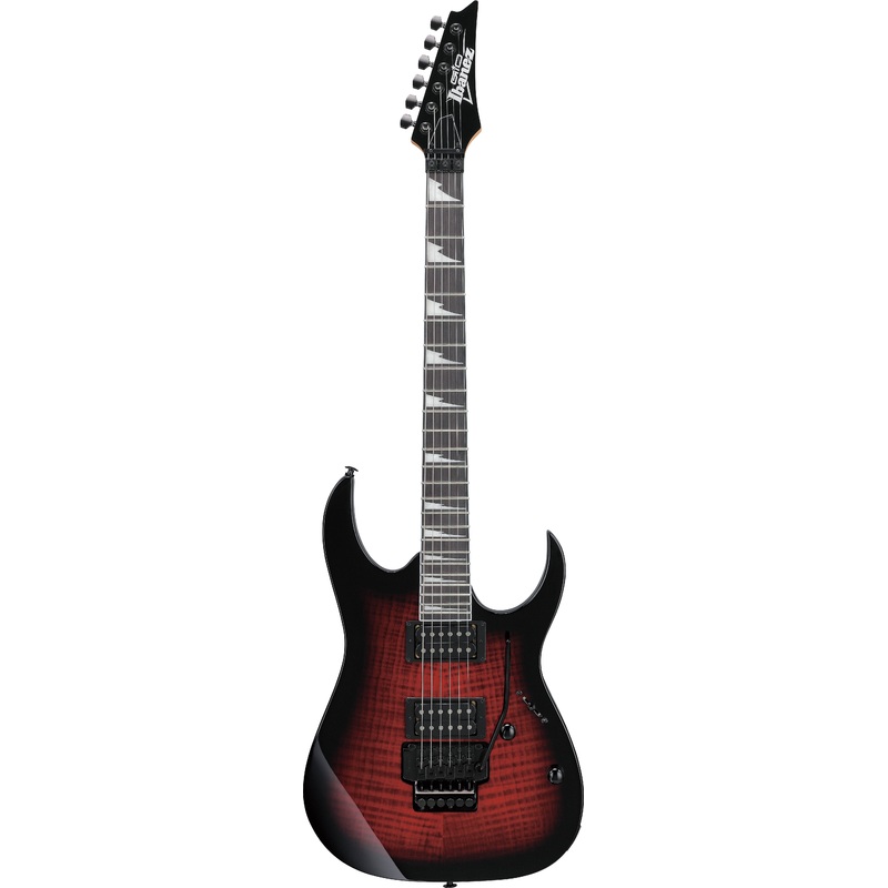 Ibanez GRG320FATRB Gio RG Series Electric Guitar (Transparent Red Burst)