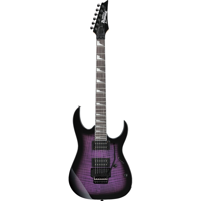 Ibanez GRG320FATVT Gio RG Series Electric Guitar (Transparent Violet Sunburst)