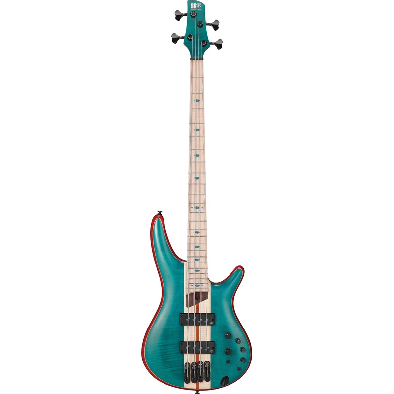 Ibanez SR1420BCGL SR Premium Electric Bass (Caribbean Green Low Gloss)