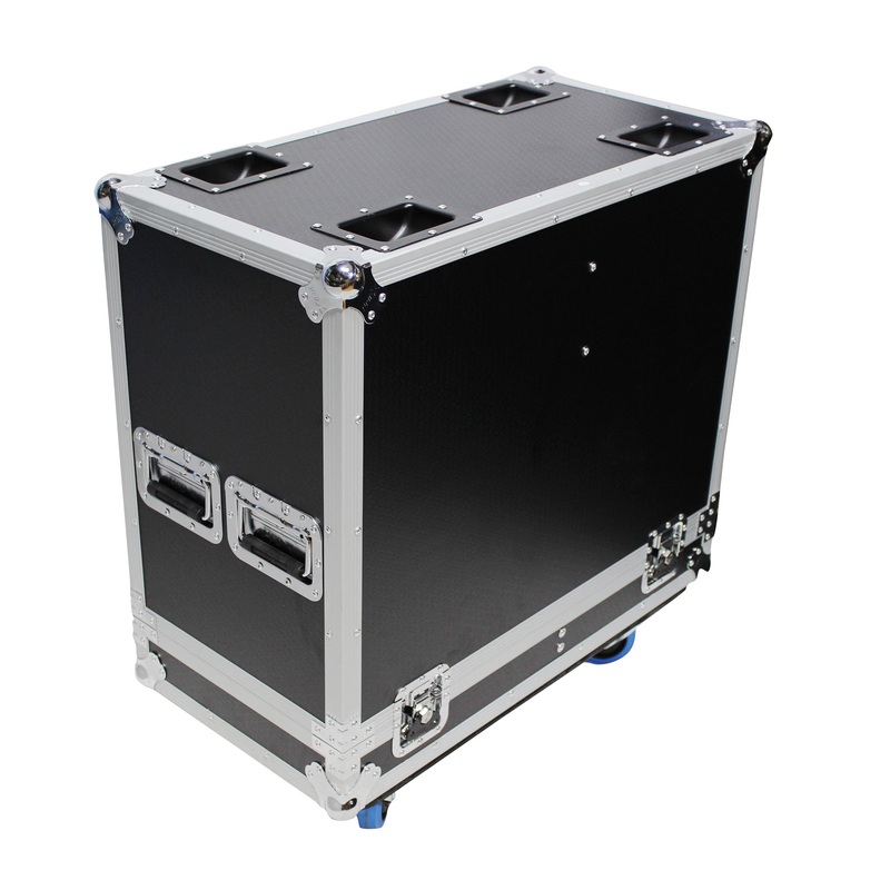 ProX X-QSC KW122 Dual ATA Style Speaker Flight Case