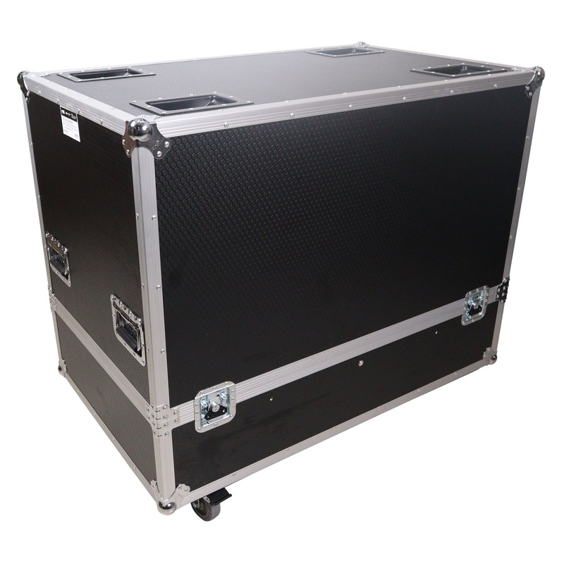 ProX XS-SP2X441917W Dual Speaker Flight Case for 2x QSC KW153 RCF TTL6-A
