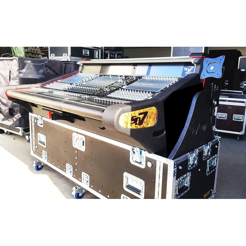 ProX XZF-DIG-SD7 D Detachable Retracting Hydraulic Lift Case for Digico SD7 Digital Mixing Console