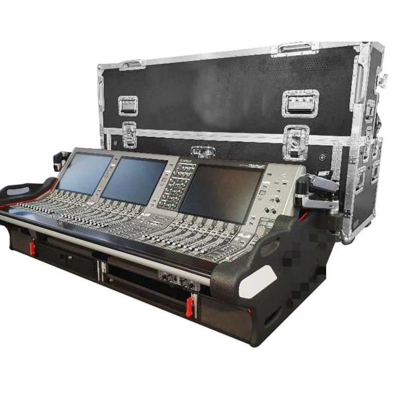 ProX XZF-YPM5 RIVAGE D2X1U Detachable Retracting Hydraulic Lift Case for Yamaha PM5 Rivage Console