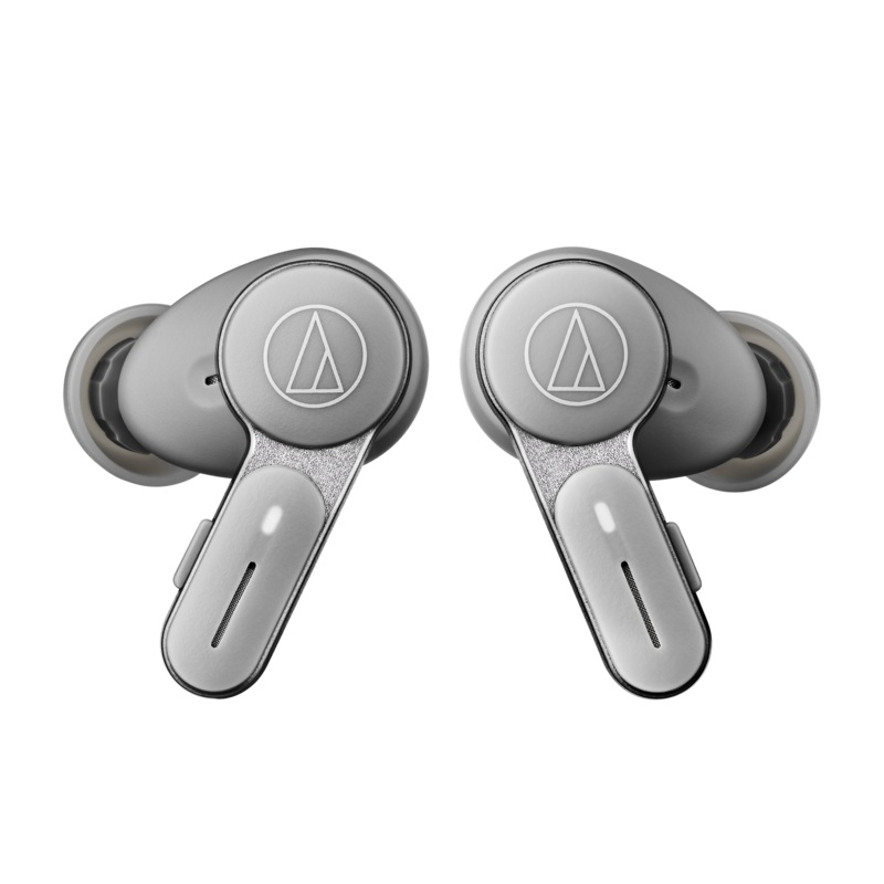 Audio-Technica Consumer ATH-TWX7 Noise-Canceling True Wireless Earbuds (Grey)