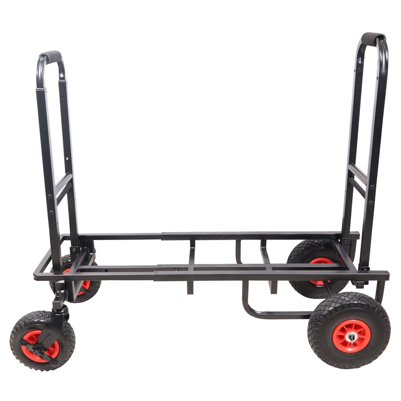 ProX X-ROLLNRUN ROLL & RUN Folding 8-in-1 Multi-Cart Rolling Utility Dolly Height Adjustable Rolling Hand Truck