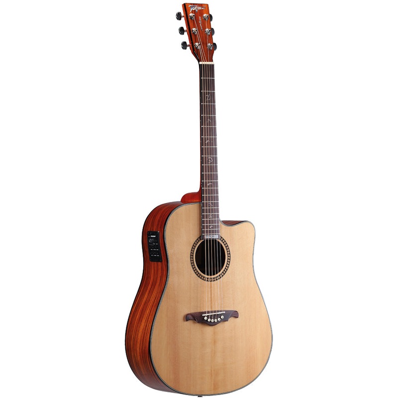 Tagima Juninho Afram Signature Acoustic Electric Guitar (Natural)