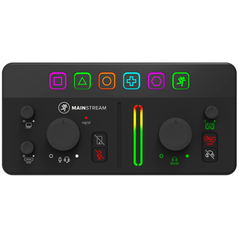 Mackie MAINSTREAM Complete Live Streaming and Video Capture Interface with Programmable Control Keys