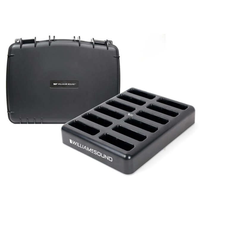 Williams AV CHG 412 PRO 12-Bay, Drop-in Charger with Case for Digi-Wave DLT 400 Transceivers