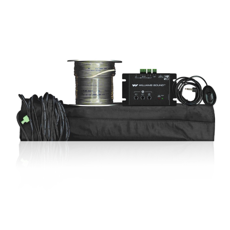 Williams AV DL102 SY1 Digi-Loop Counter Hearing Loop System with Boundary Mic