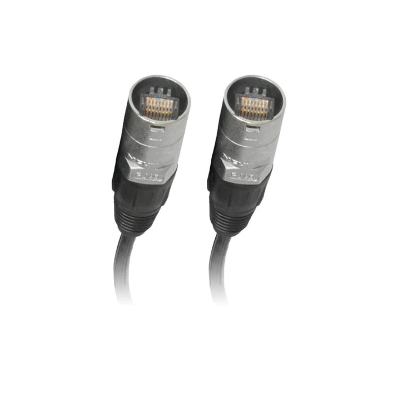 Chauvet Professional Video C6F-ECMX-BLK-18IN Cat6 Shielded Ethercon NE8MX Cable – 18″