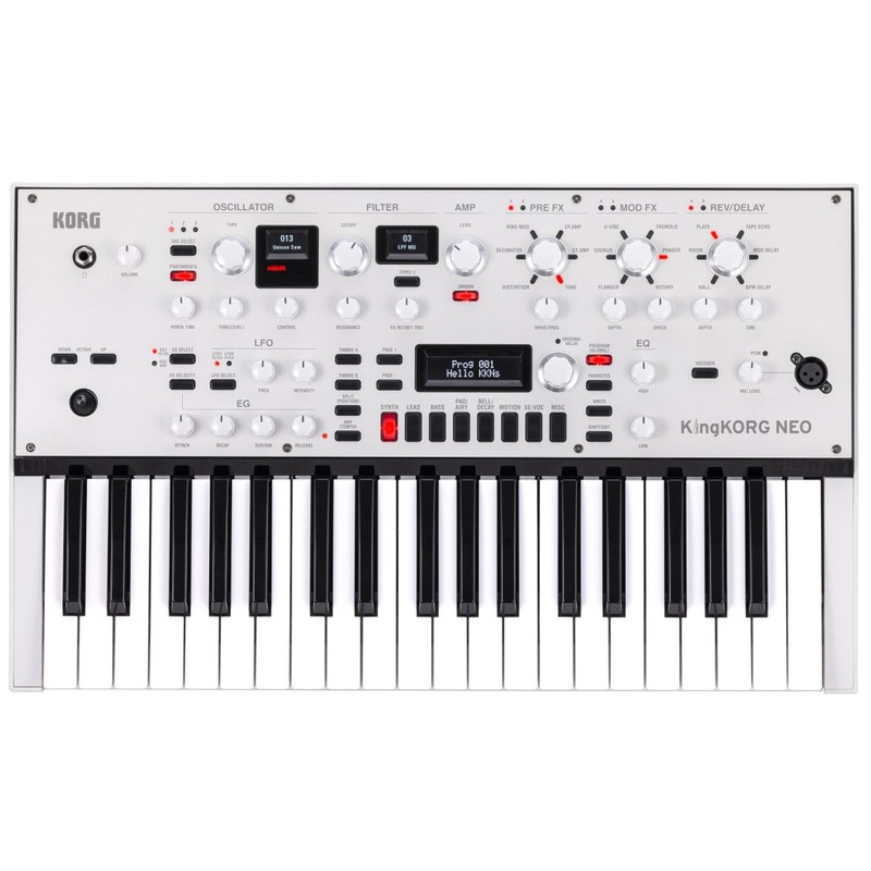 Korg KINGKORGNEO Virtual Analog Synthesizer – 37-Keys