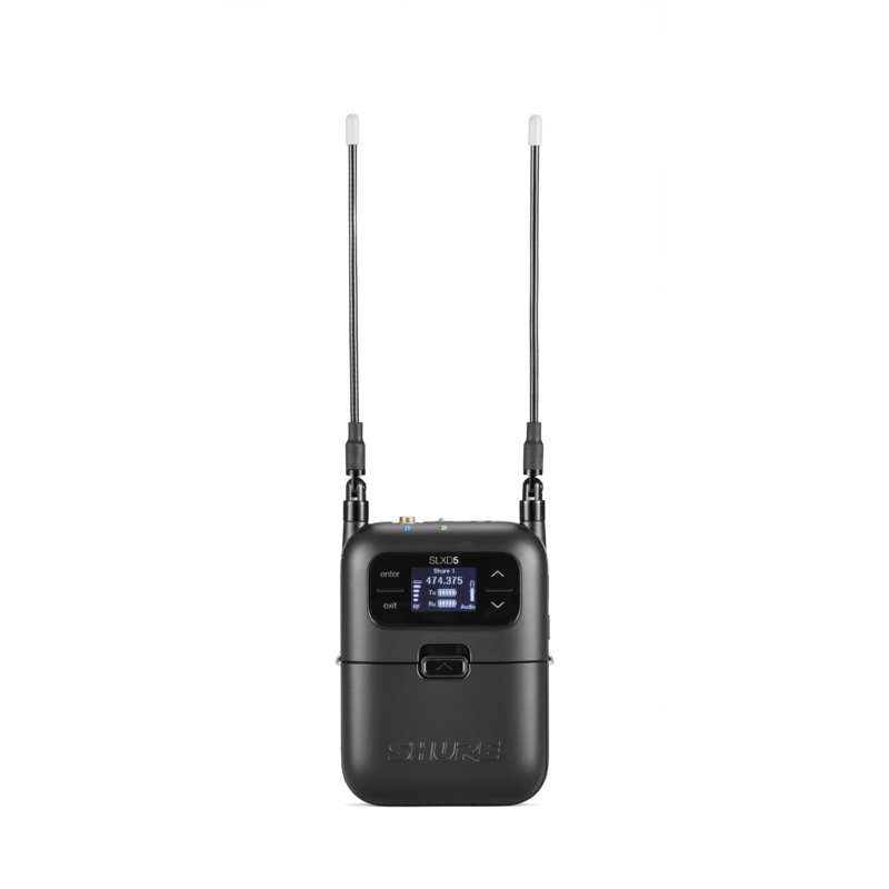 Shure SLXD5-H55 Digital Camera-Mount Wireless Microphone Receiver (H55: 514 to 558 MHz)
