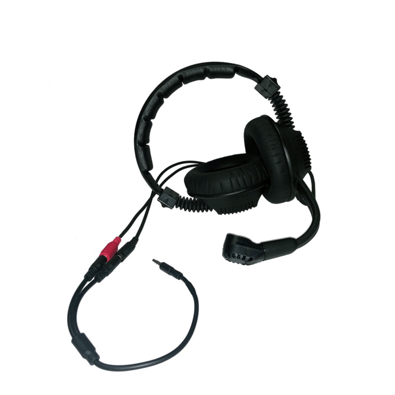 Williams AV MIC 168  Heavy-duty, Dual-muff Headset Microphone for DLT 400