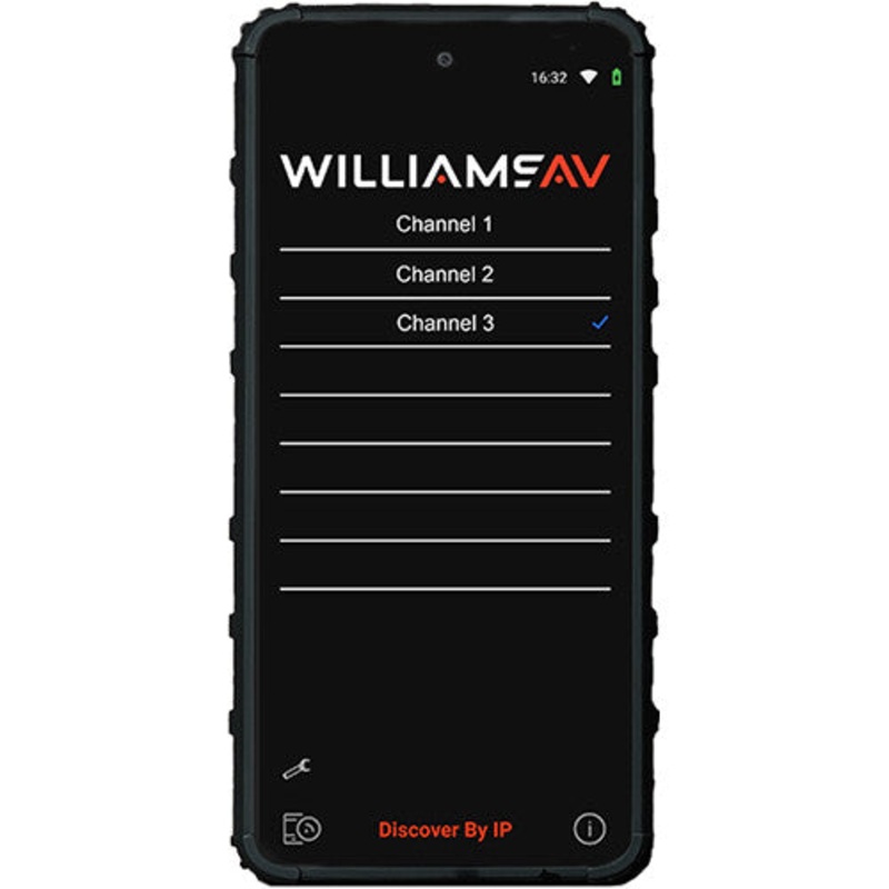 Williams AV Wi-Fi Receiver with USB Case and Accessories
