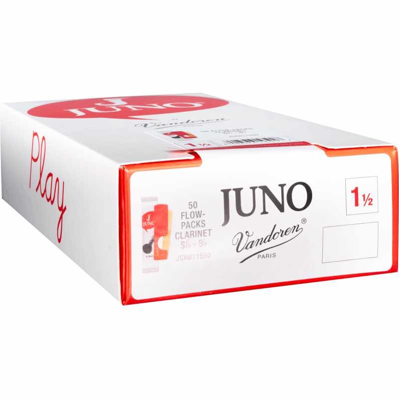Juno JCR011550 Bb Clarinet 1  Strength Reeds (Box of 50)
