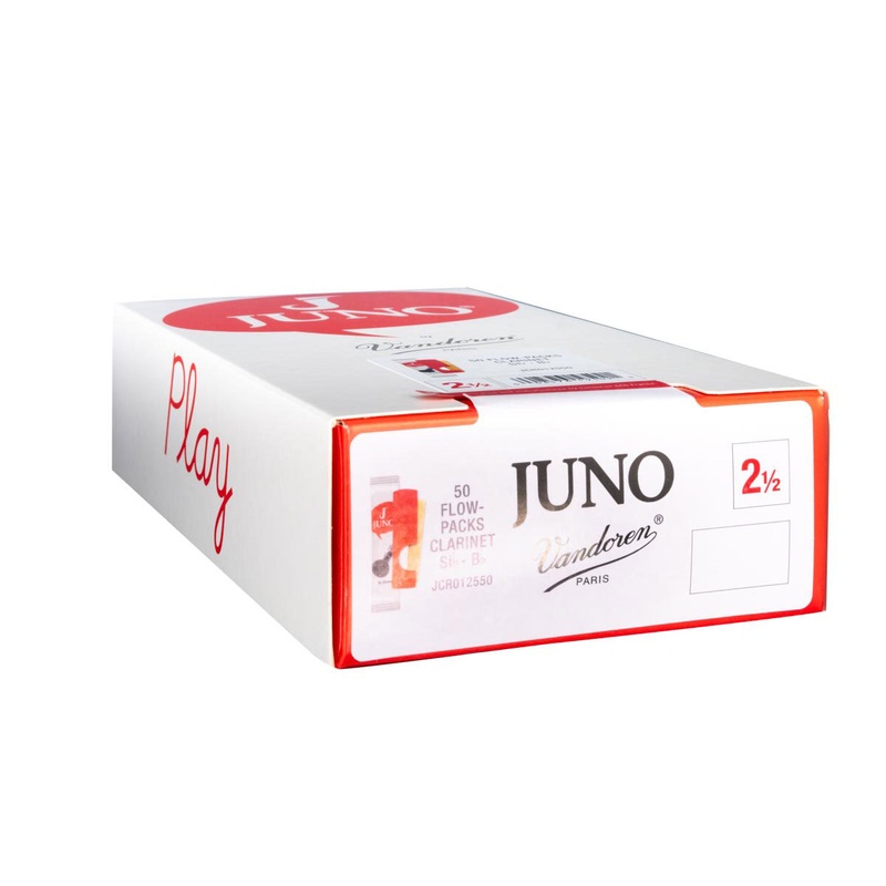 Juno JCR012550 Bb Clarinet  2  Strength Reeds (Box of 50)