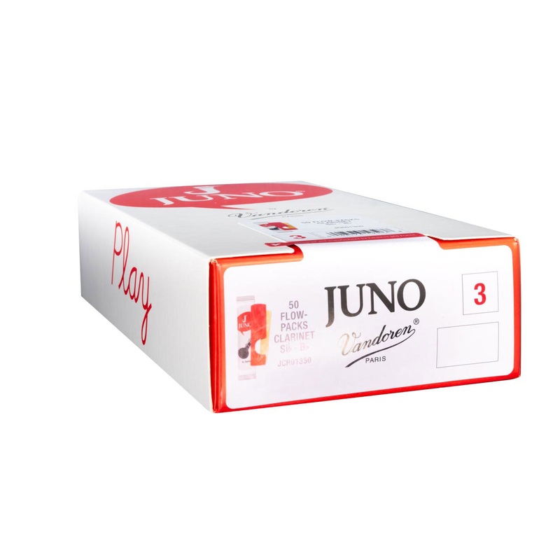 Juno JCR01350 Bb Clarinet 3  Strength Reeds (Box of 50)