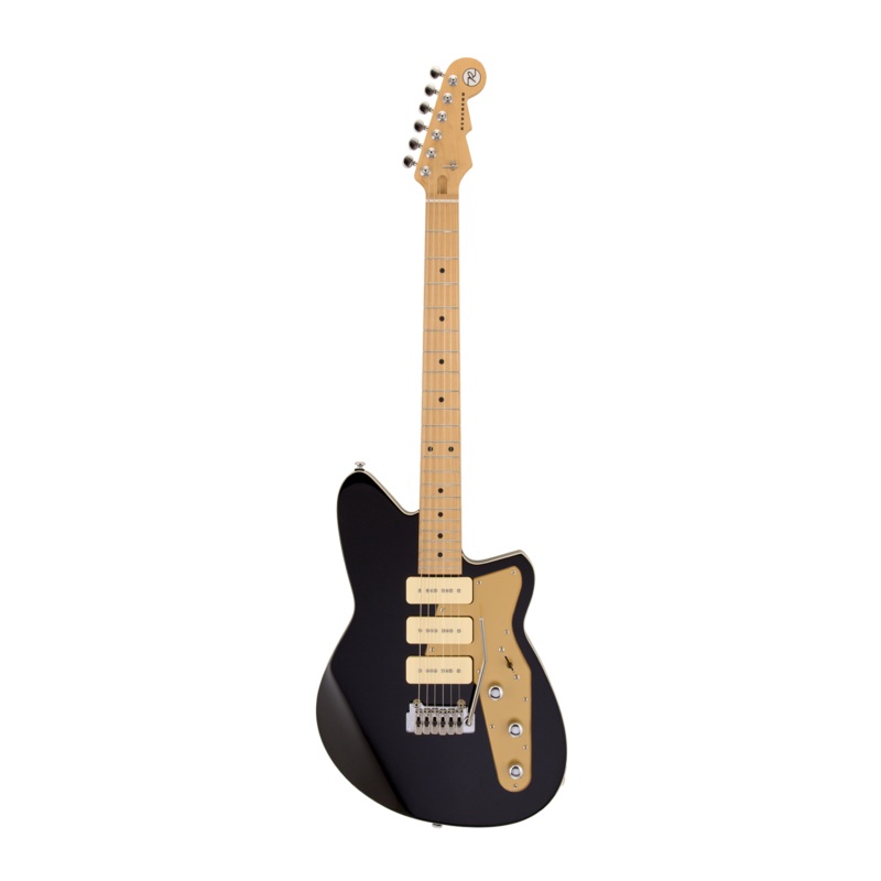 Reverend JETSTREAM 390 Electric Guitar (Midnight Black)