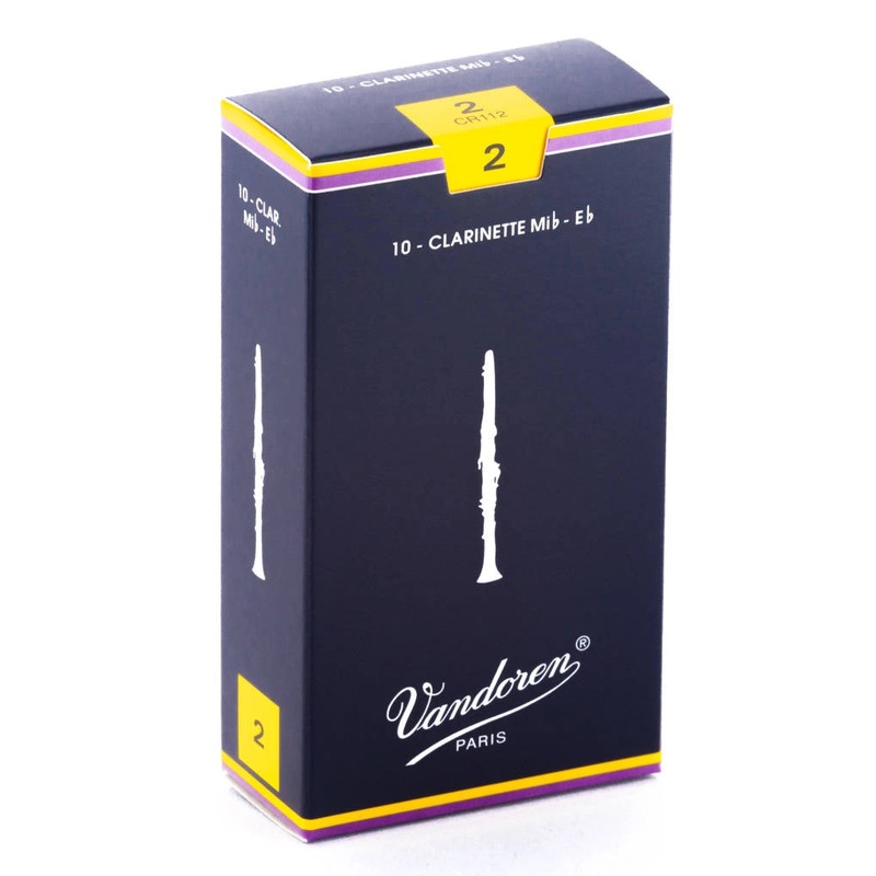 Vandoren CR112 Traditional Eb Clarinet Reeds – Box of 10